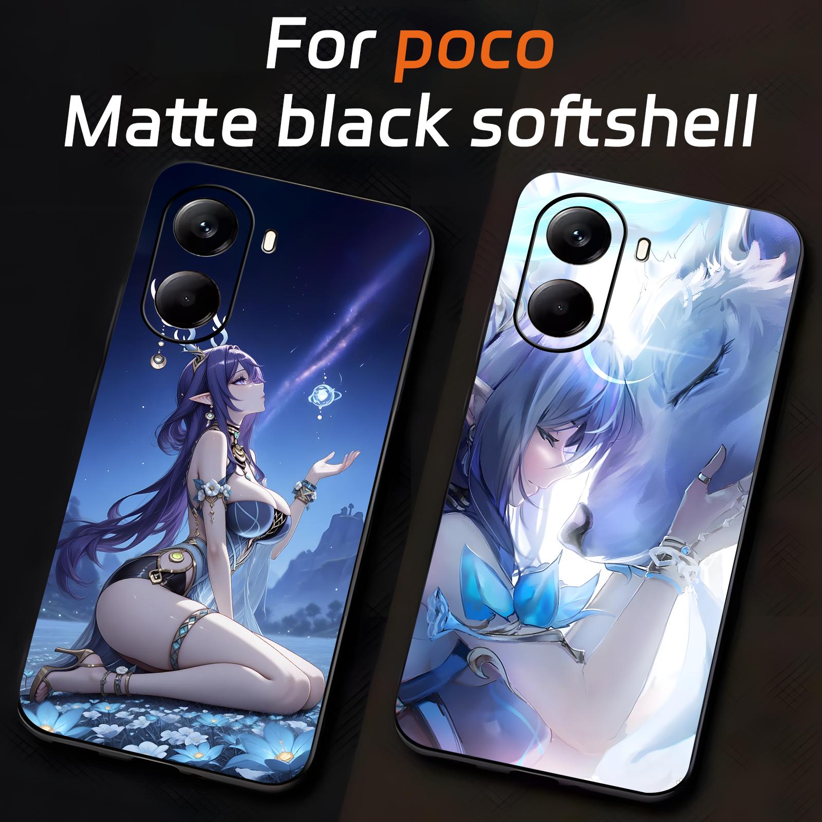 Xiaomi Poco X6 - Funda para teléfono Genshin Impact Lauma,