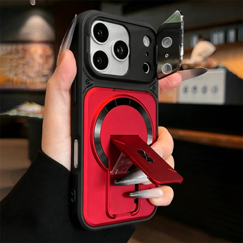 Funda con soporte plegable y p - Camera Lens Protector reseña y precio