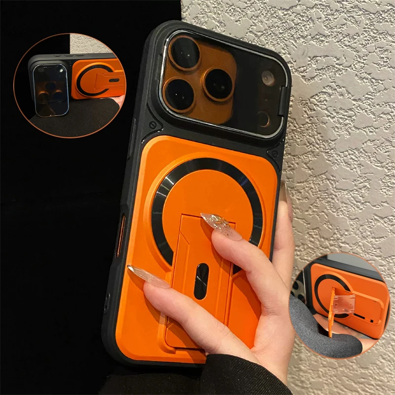 Funda con soporte plegable y p - Camera Lens Protector reseña y precio